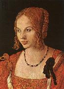 Albrecht Durer Portrait of a Young Venetian Lady Norge oil painting reproduction